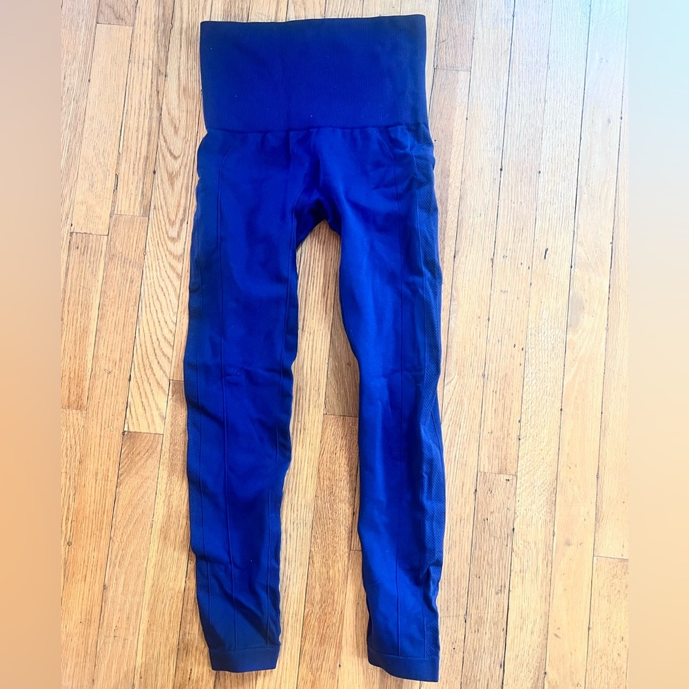 Navy workout leggings unbranded